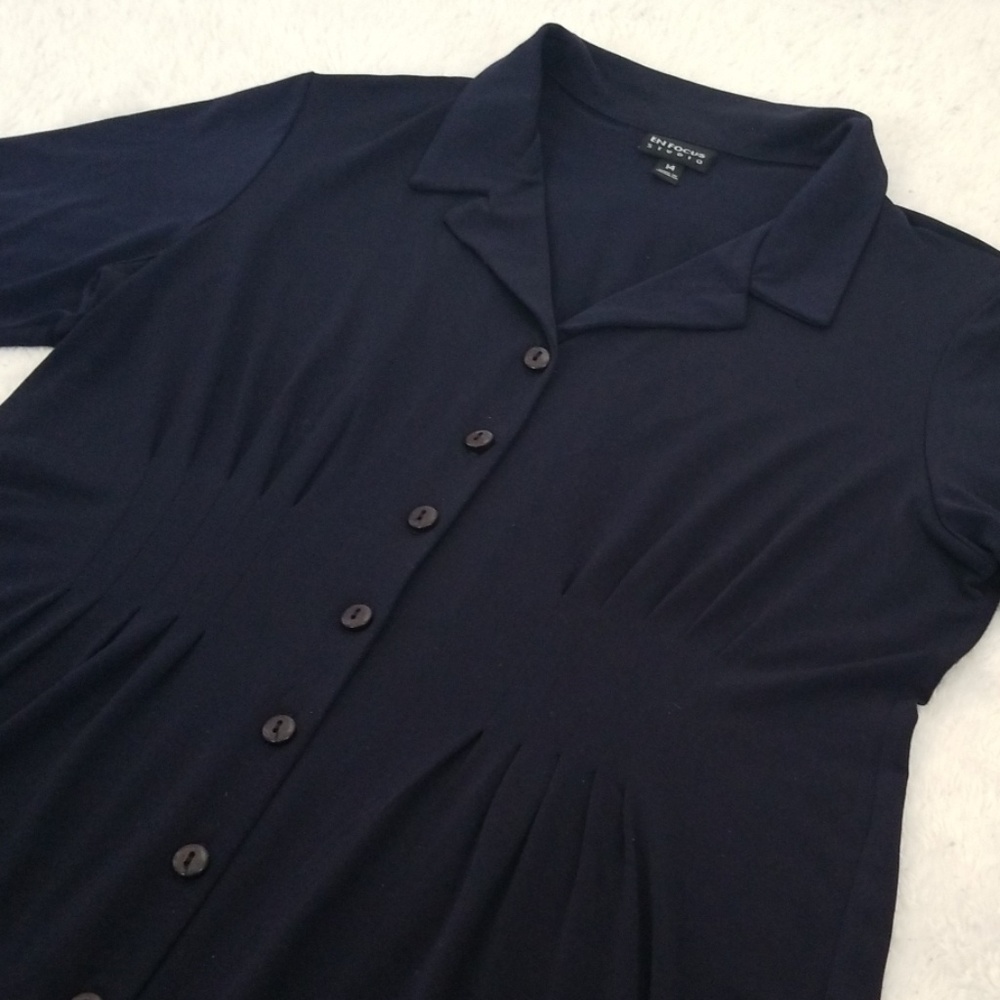 Enfocus studio button down dress